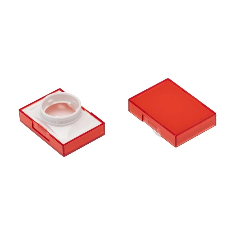 Omron Red Rectangular Push Button Lens for Use with A16 Series LED/Incandescent Lamp Push Button Switch A165L-JR
