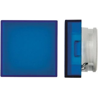 Omron Blue Square Push Button Lens for Use with A16 Series LED/Incandescent Lamp Push Button Switch A165L-AA