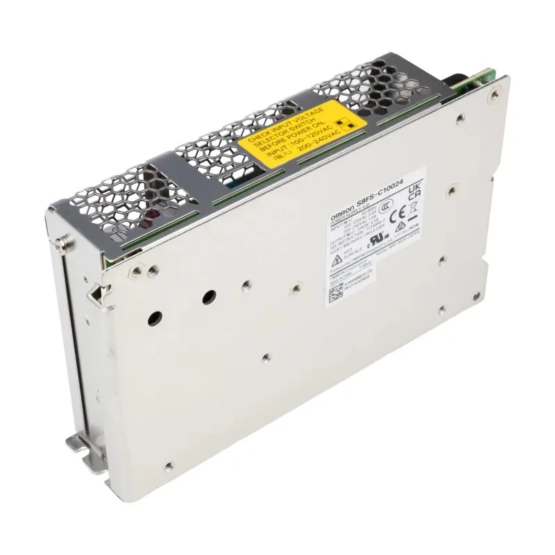 Omron S8FS-C DIN Rail Power Supply 1 Phase 264V AC/DC Input 24V DC 4.5A Output 100W 