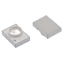 Omron White Rectangular Push Button Lens for Use with A16 Series LED/Incandescent Lamp Push Button Switch A165L-JW