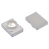 Omron White Rectangular Push Button Lens for Use with A16 Series LED/Incandescent Lamp Push Button Switch A165L-JW