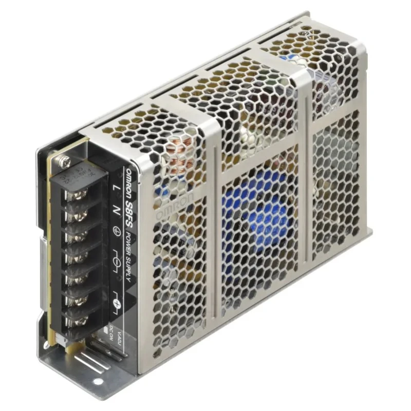 Omron S8FS-C DIN Rail Power Supply 1 Phase 264V AC/DC Input 24V DC 4.5A Output 100W 