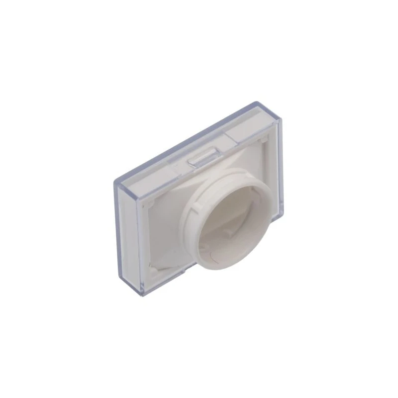 Omron White Rectangular Push Button Lens for Use with A16 Series LED/Incandescent Lamp Push Button Switch A165L-JW