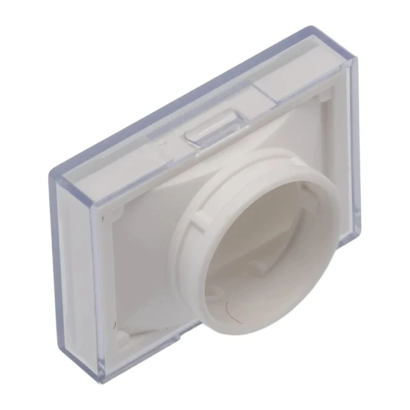 Omron White Rectangular Push Button Lens for Use with A16 Series LED/Incandescent Lamp Push Button Switch A165L-JW