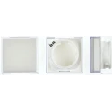 Omron White Square Push Button Lens for Use with A16 Series LED/Incandescent Lamp Push Button Switch A165L-AW