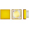 Omron Yellow Square Push Button Lens for Use with A16 Series LED/Incandescent Lamp Push Button Switch A165L-AY