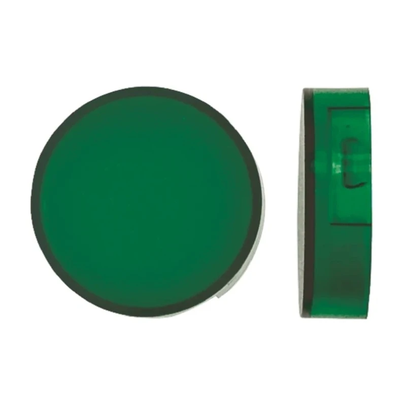 Omron Green Round Push Button Lens for Use with A16 Series LED/Incandescent Lamp Push Button Switch A165L-TG