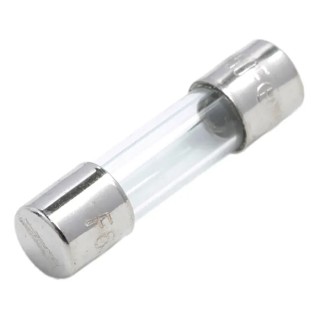 RS PRO 6.3A F Glass Cartridge Fuse 5 x 20 mm 250V AC Fast Acting 610-9737