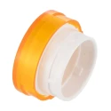 Omron Yellow Round Push Button Lens for Use with A16 Series LED/Incandescent Lamp Push Button Switch A165L-TY