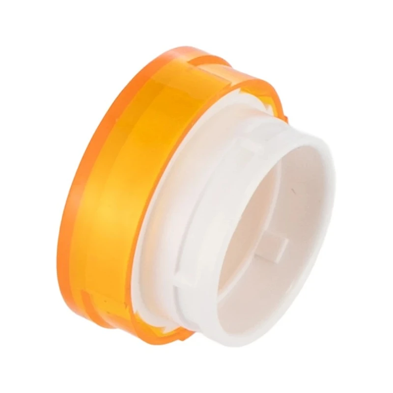 Omron Yellow Round Push Button Lens for Use with A16 Series LED/Incandescent Lamp Push Button Switch A165L-TY