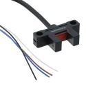 Panasonic Through Beam Photoelectric Sensor Fork Style 6 mm Detection Range NPN Output IP64 PM-K25