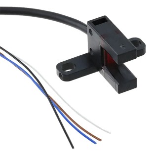 Panasonic Through Beam Photoelectric Fork Sensor, Infrared Light Source, 6 mm Detection Range, NPN Output, IP64 PM-T45