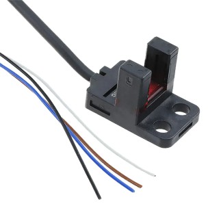 Panasonic Through Beam Photoelectric Sensor, Fork Style, 6 mm Detection Range, NPN Output, IP64 PM-Y45-C3