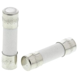 RS PRO 4A T Ceramic Cartridge Fuse, 5 x 20 mm, 250V AC, Time Delay, Ceramic Body 610-9800