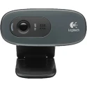 Logitech Webcam USB 1.1 with 3 MP Effective Pixels, 1280 x 720 HD Video Capture, 30 fps Frame Rate 960-001063
