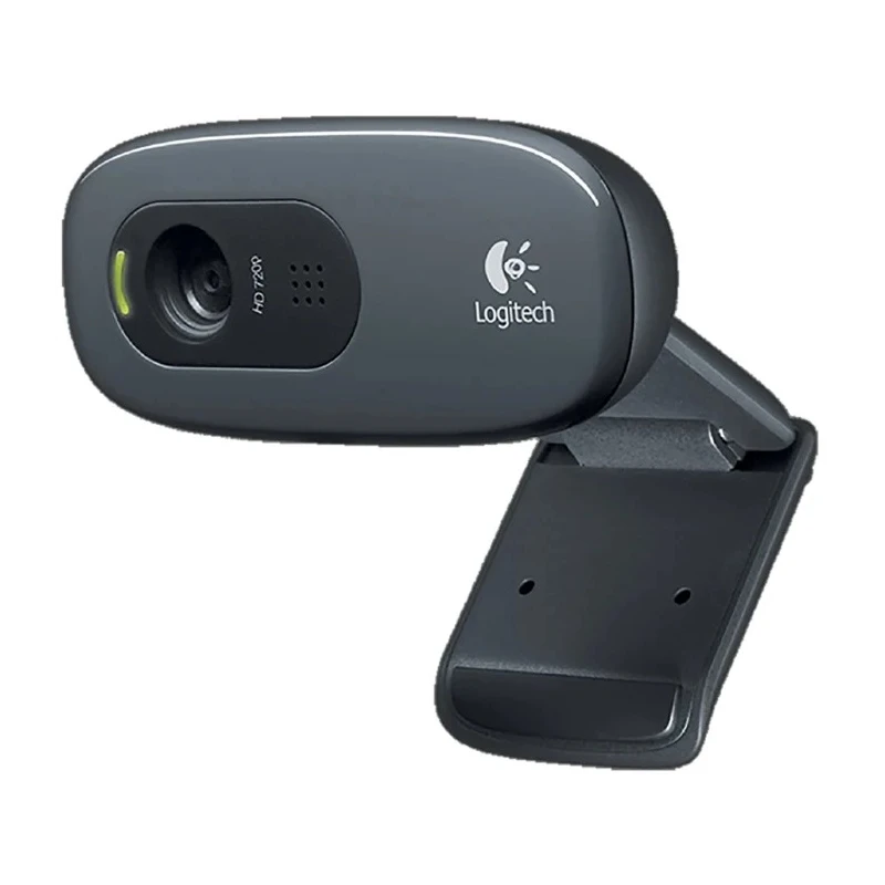 Logitech Webcam USB 1.1 with 3 MP Effective Pixels, 1280 x 720 HD Video Capture, 30 fps Frame Rate 960-001063