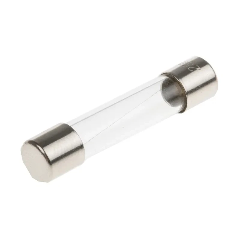 RS PRO 500mA F Glass Cartridge Fuse 6.3 x 32 mm 250V AC 611-0068