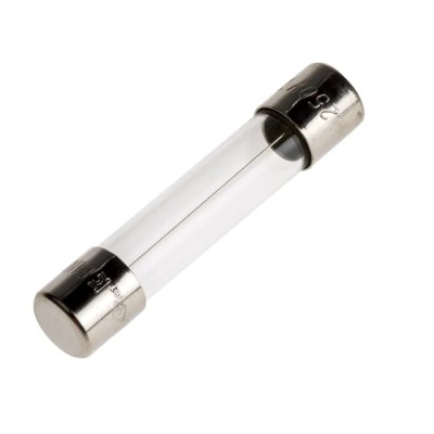 RS PRO 2A F Glass Cartridge Fuse, 6.3 x 32 mm, 250V AC Fast-Acting 611-0125