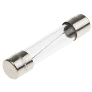 RS PRO 6A Fast-Acting Glass Cartridge Fuse 6.3 x 32 mm 250V AC 611-0147
