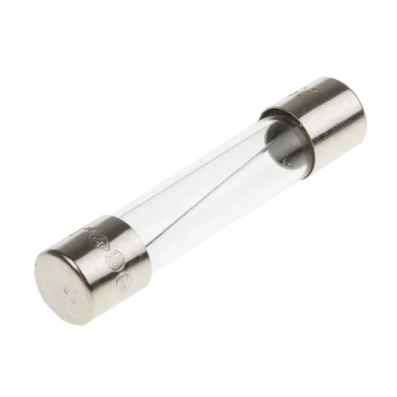 RS PRO 6A Fast-Acting Glass Cartridge Fuse 6.3 x 32 mm 250V AC 611-0147
