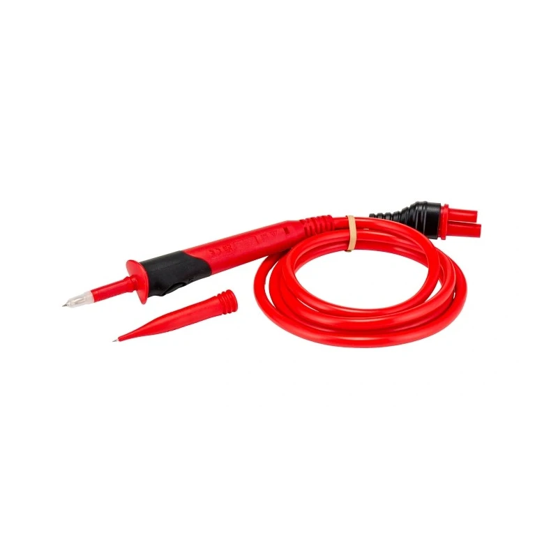 Megger Insulation Tester Probe with 3-Pin Plug, Remote Test Button, Silicone Insulated Lead, 1.5m Length, 600V 1007-157
