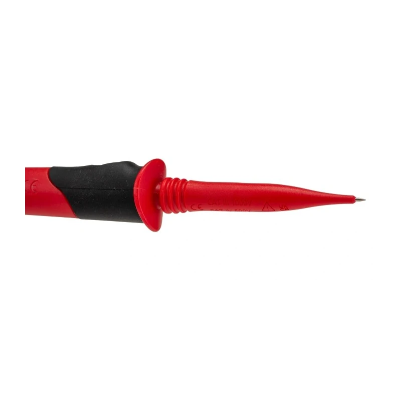 Megger Insulation Tester Probe with 3-Pin Plug, Remote Test Button, Silicone Insulated Lead, 1.5m Length, 600V 1007-157