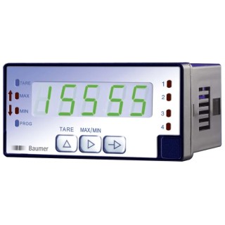 Baumer Digital Panel Multifunction Meter AC Voltage and AC Current Measurement 48 mm x 96 mm PA418