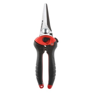 Facom 205mm Tin Snip for Cardboard, Rubber, Steel, Polyvinyl Chloride, Aluminium, Leather 980.PB