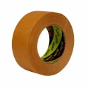 3M Scotch Brown Masking Tape 16mm x 50m Rubber Adhesive Paper Backing High Temperature Resistant 401E 20945