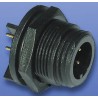 Bulgin Circular Connector, 3 Contacts, PCB Mount, Miniature Size, Socket Male, IP68 Rated, Buccaneer 400 Series PX0413/03S/PC