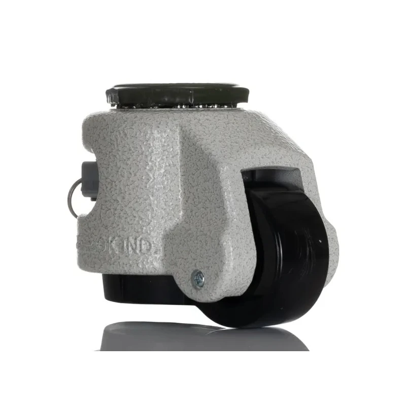 RS PRO Heavy Duty Swivel Castor with Nylon Wheel, 250 kg Load Capacity, 50 mm Diameter, 25 mm Width, Ball Bearing 611-4492