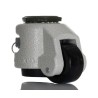 RS PRO Heavy Duty Swivel Castor with Nylon Wheel, 250 kg Load Capacity, 50 mm Diameter, 25 mm Width, Ball Bearing 611-4492