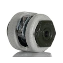 RS PRO Heavy Duty Swivel Castor with Nylon Wheel, 250 kg Load Capacity, 50 mm Diameter, 25 mm Width, Ball Bearing 611-4492