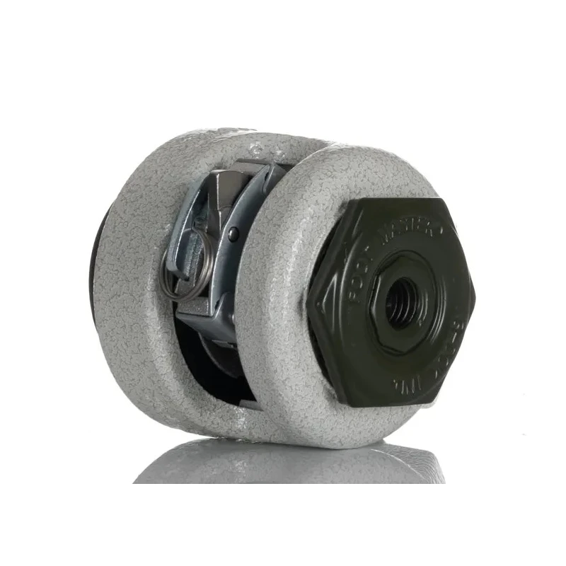RS PRO Heavy Duty Swivel Castor with Nylon Wheel, 250 kg Load Capacity, 50 mm Diameter, 25 mm Width, Ball Bearing 611-4492