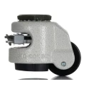 RS PRO Heavy Duty Swivel Castor with Nylon Wheel, 250 kg Load Capacity, 50 mm Diameter, 25 mm Width, Ball Bearing 611-4492