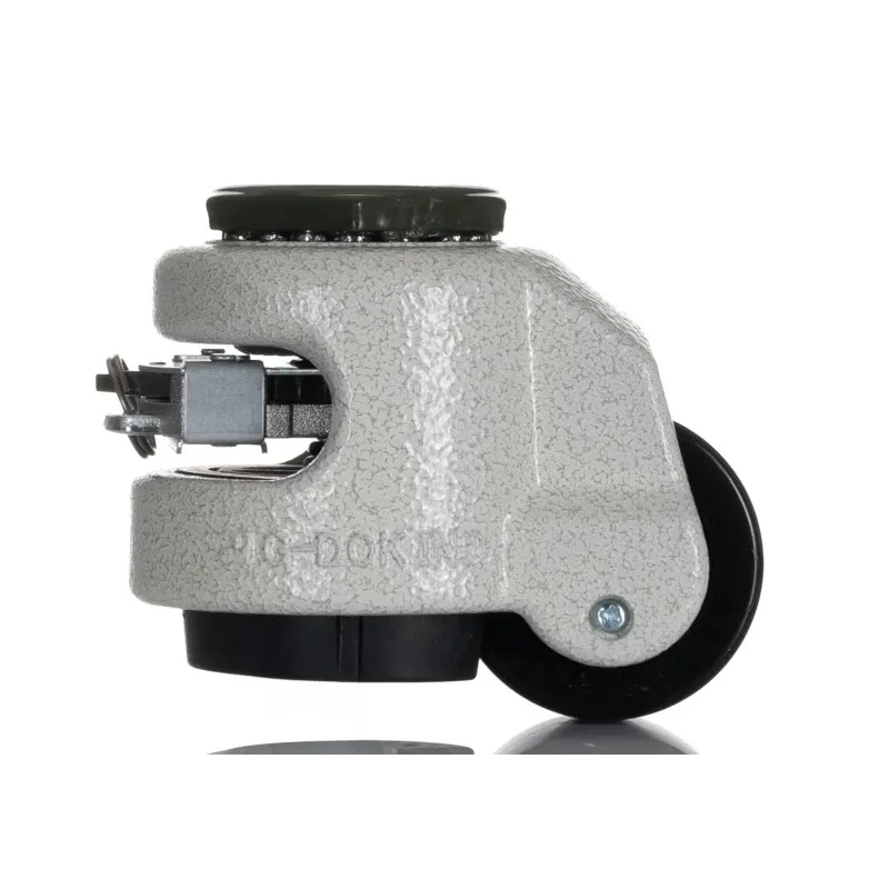 RS PRO Heavy Duty Swivel Castor with Nylon Wheel, 250 kg Load Capacity, 50 mm Diameter, 25 mm Width, Ball Bearing 611-4492