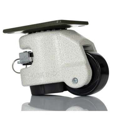 RS PRO Swivel Castor, Heavy Duty 250 kg Load Capacity, 50 mm Nylon Wheel, Die Cast Aluminium Frame, Ball Bearing 611-4486