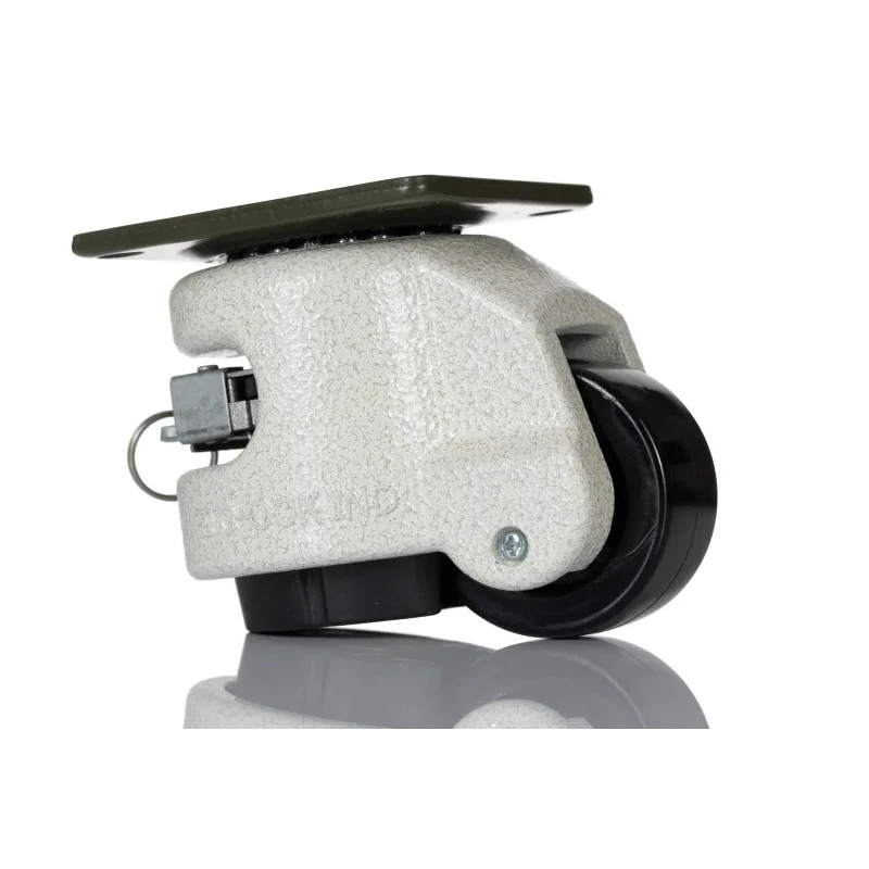 RS PRO Swivel Castor, Heavy Duty 250 kg Load Capacity, 50 mm Nylon Wheel, Die Cast Aluminium Frame, Ball Bearing 611-4486
