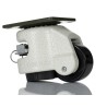 RS PRO Swivel Castor, Heavy Duty 250 kg Load Capacity, 50 mm Nylon Wheel, Die Cast Aluminium Frame, Ball Bearing 611-4486