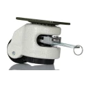 RS PRO Swivel Castor, Heavy Duty 250 kg Load Capacity, 50 mm Nylon Wheel, Die Cast Aluminium Frame, Ball Bearing 611-4486
