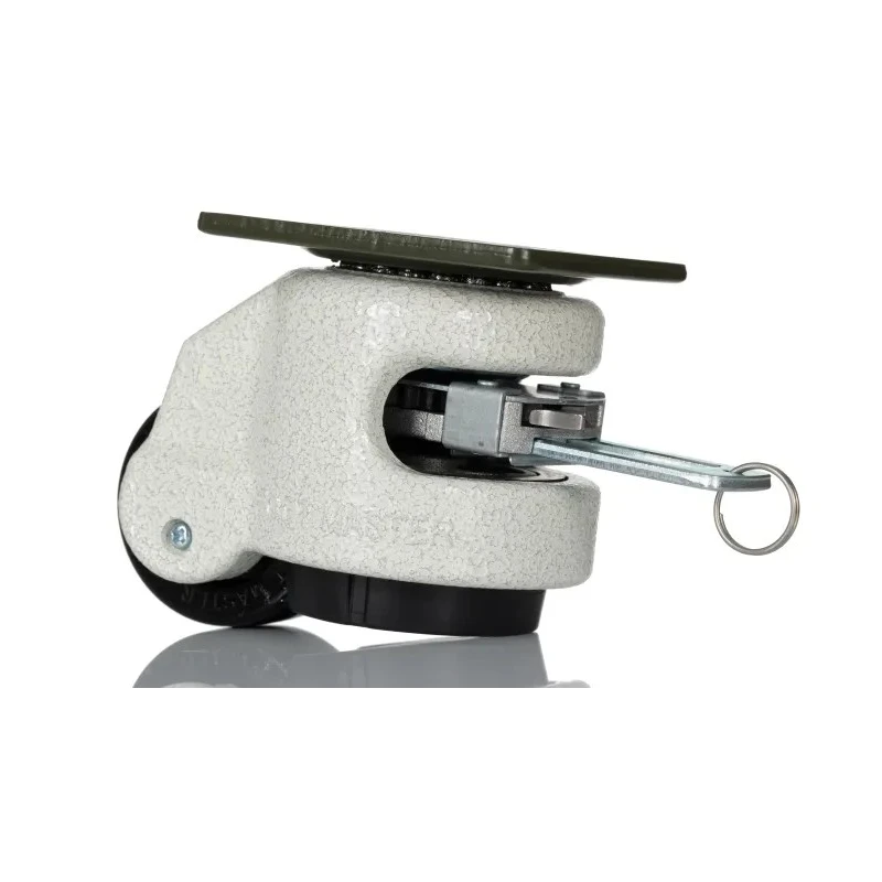 RS PRO Swivel Castor, Heavy Duty 250 kg Load Capacity, 50 mm Nylon Wheel, Die Cast Aluminium Frame, Ball Bearing 611-4486