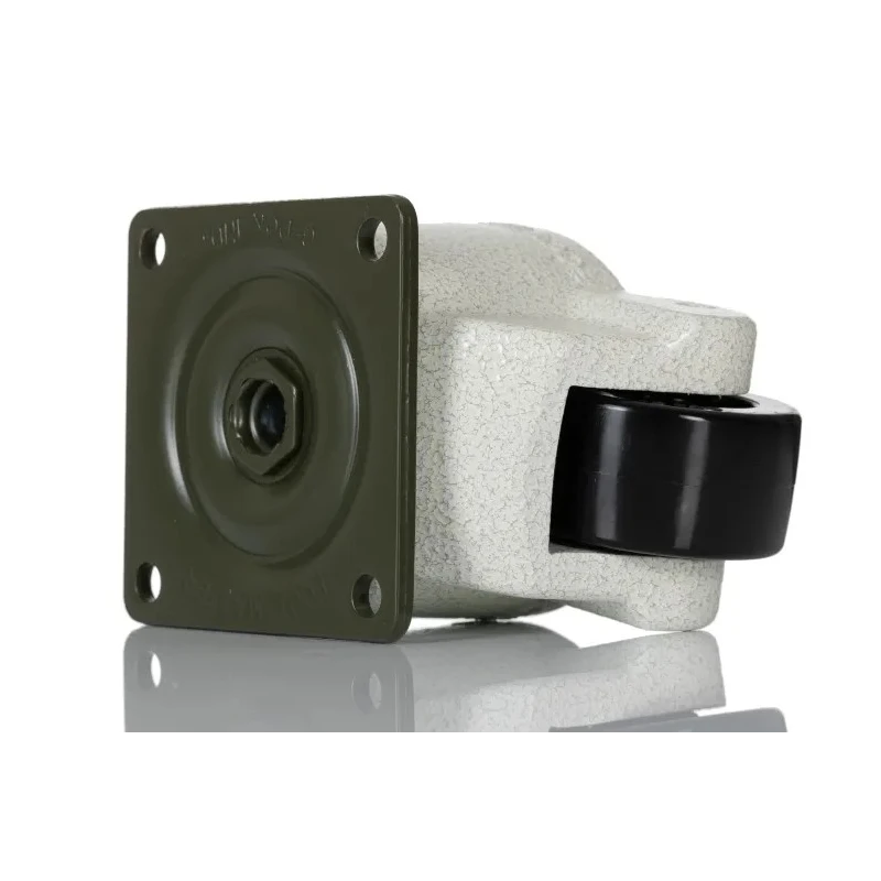 RS PRO Swivel Castor, Heavy Duty 250 kg Load Capacity, 50 mm Nylon Wheel, Die Cast Aluminium Frame, Ball Bearing 611-4486