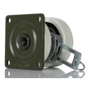 RS PRO Swivel Castor, Heavy Duty 250 kg Load Capacity, 50 mm Nylon Wheel, Die Cast Aluminium Frame, Ball Bearing 611-4486