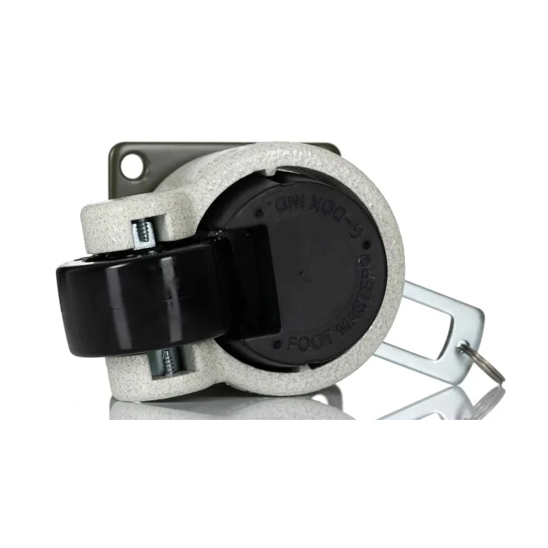 RS PRO Swivel Castor, Heavy Duty 250 kg Load Capacity, 50 mm Nylon Wheel, Die Cast Aluminium Frame, Ball Bearing 611-4486