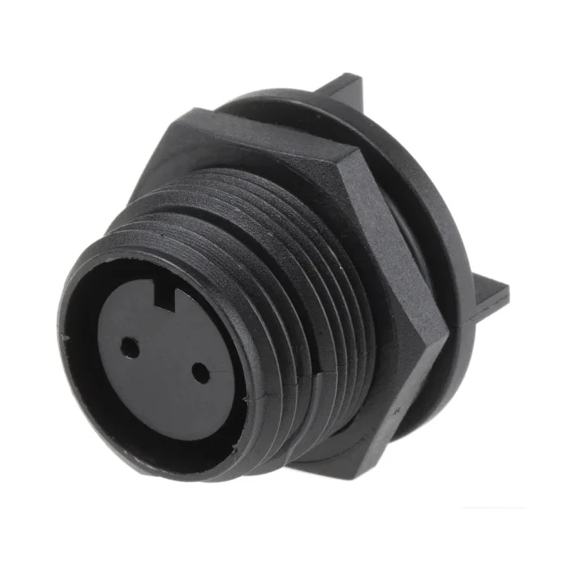 Bulgin Industrial Circular Connector 2 Contacts PCB Socket Female IP68 Buccaneer 400 Series PX0413/02S/PC