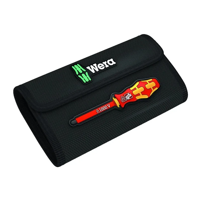 Wera Slotted and Phillips Standard Screwdriver Set, 7-Piece, Czech Republic Origin 05003470001