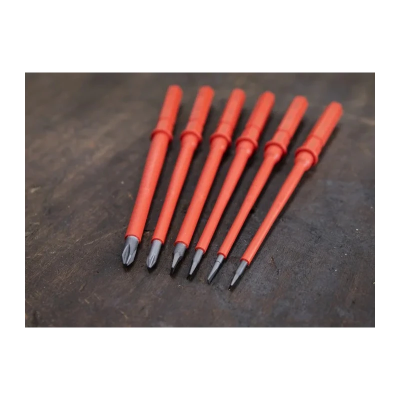 Wera Slotted and Phillips Standard Screwdriver Set, 7-Piece, Czech Republic Origin 05003470001