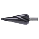 EXACT HSS Step Drill Bit with TiAlN Coating, Sheet Metal Hole Cutter 5 mm x 31 mm 05286