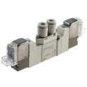 SMC Pneumatic Control Valve Rc Thread 5-Port 24V DC 0.7 Mpa Max Pressure SY3220 
