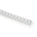 HellermannTyton Spiral Cable Wrap Polypropylene, White, 7-9 mm Cable Diameter, 25 m Length, Helawrap 161-64104 HWPP8-PP-WH